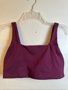 Girlfriend Collective Sports Bra Size Medium Plum Color